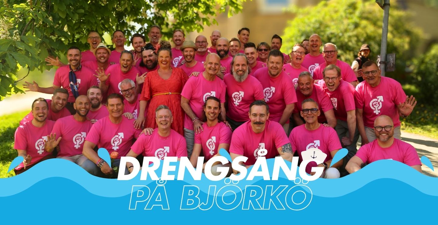 Drengarna är tillbaka på Björkö sommaren 2026 med deras härliga körmusik